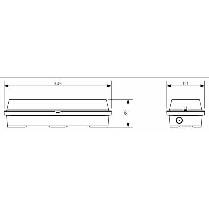 Opple 26277 - LED Tööstuslik valgusti ECOMAX LED/5W/230V IP65