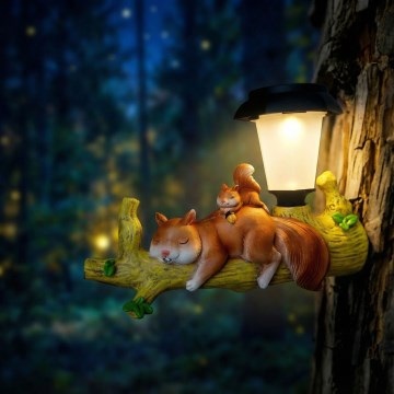 Orava kujuline LED päikeselamp LED/1,2V 300 mAh IP44