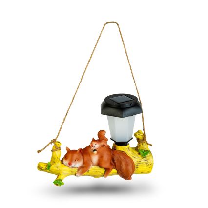Orava kujuline LED päikeselamp LED/1,2V 300 mAh IP44