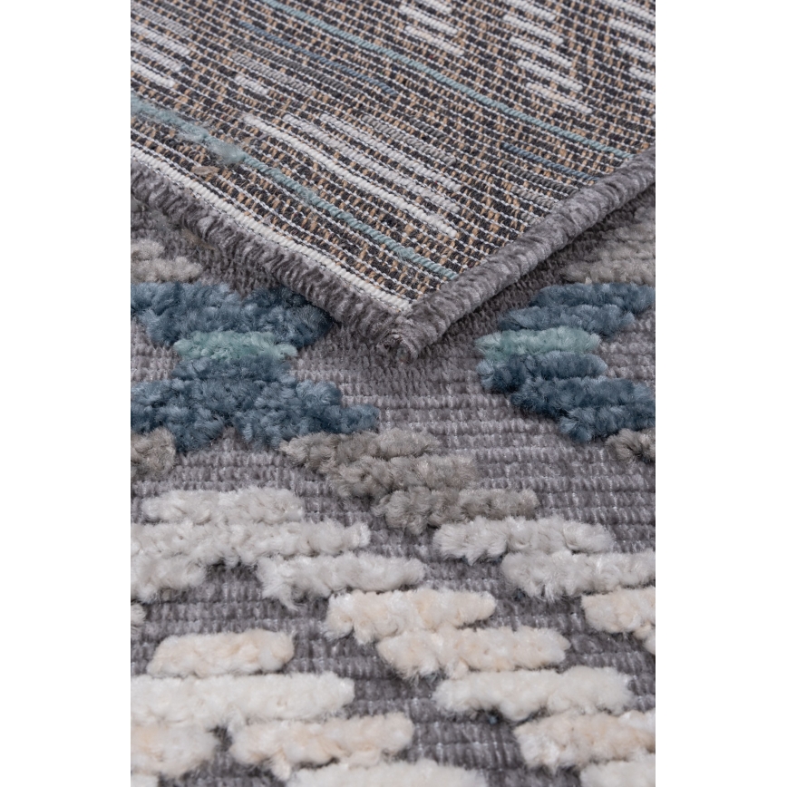 Orientaalne vaip NEPAL 200x280 cm sinine/hall/kreem