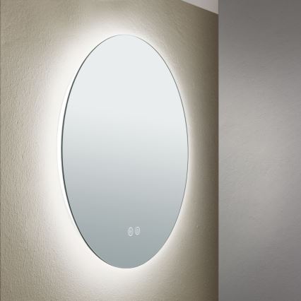 LED Vannitoa seinapeegel koos taustvalgustusega FOCUS LED/18W/230V 3000/4200/6000K d. 45 cm IP44