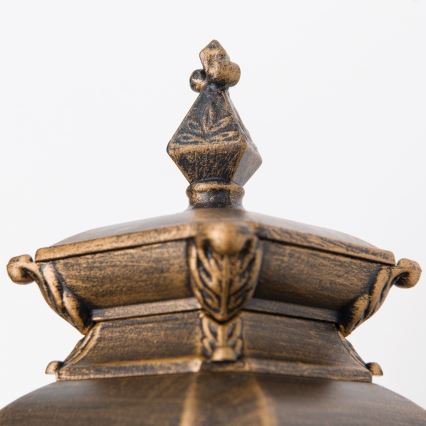 Välisseinavalgusti AIKO 1xE27/60W/230V IP23 pronks/patina