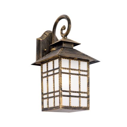 Väli seinavalgusti KIKO 1xE27/11W/230V IP44 pronks/paatina