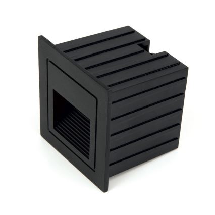 LED Sisseehitatud valgusti LORO LED/2W/230V IP65 must