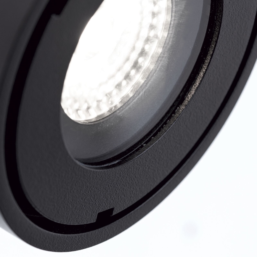 LED Hämardatav vannituba Kohtvalgusti HARVEY LED/15W/230V IP65 must