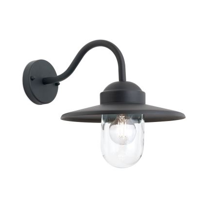 Väli seinavalgusti EDWARD 1xE27/60W/230V IP44 must