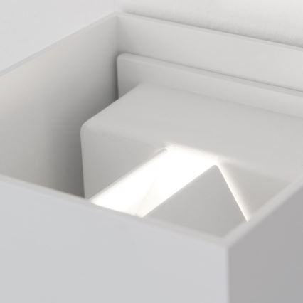 LED Väli seinavalgusti koos liikumis- ja hämardusanduriga CUBE-S LED/13W/230V IP54 valge