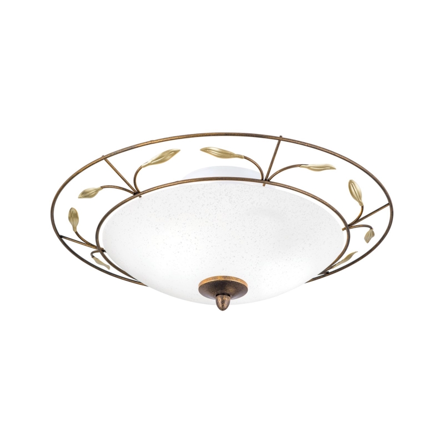 Laevalgusti LUCA 2xE14/40W/230V d. 40 cm pronks/paatina