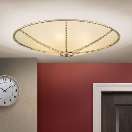Laevalgusti MAURO 5xE27/60W/230V d. 56 cm pronks