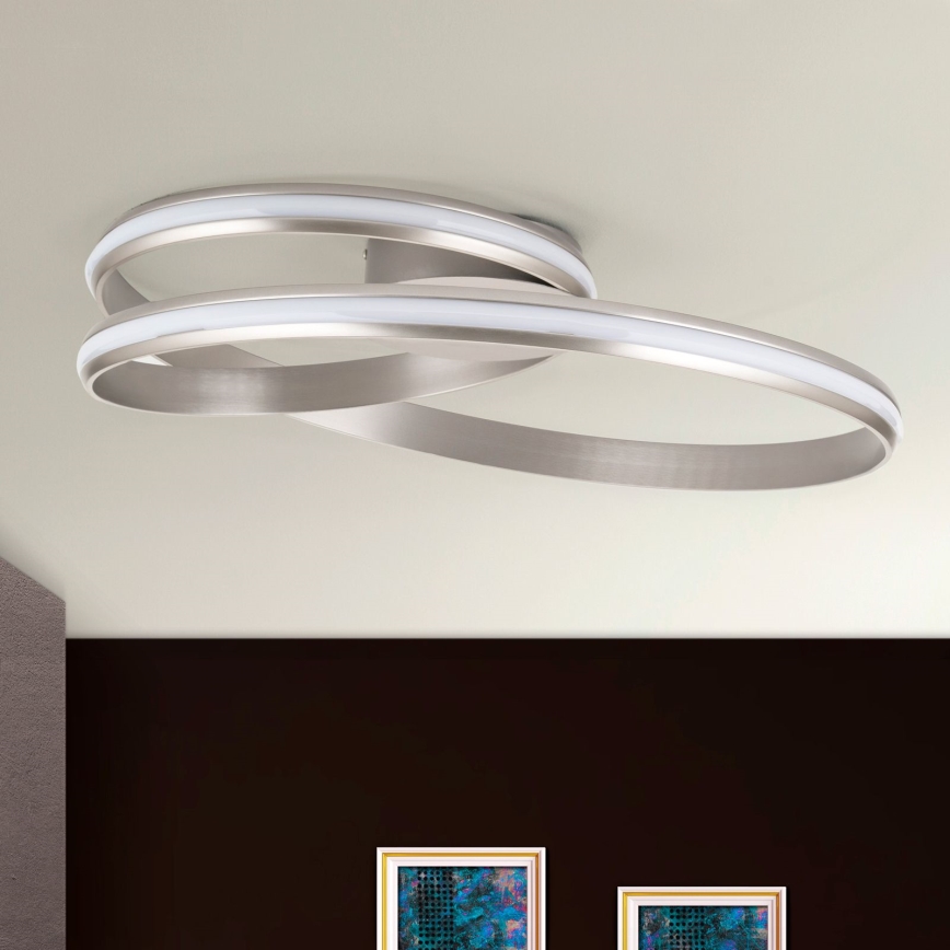 LED Hämardatav laevalgusti CIRCUS LED/30W/230V hõbedane