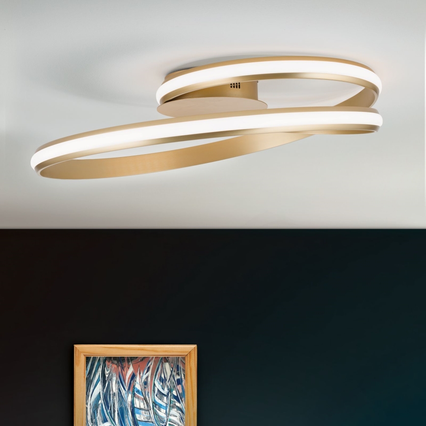 LED Hämardatav laevalgusti CIRCUS LED/30W/230V kuldne