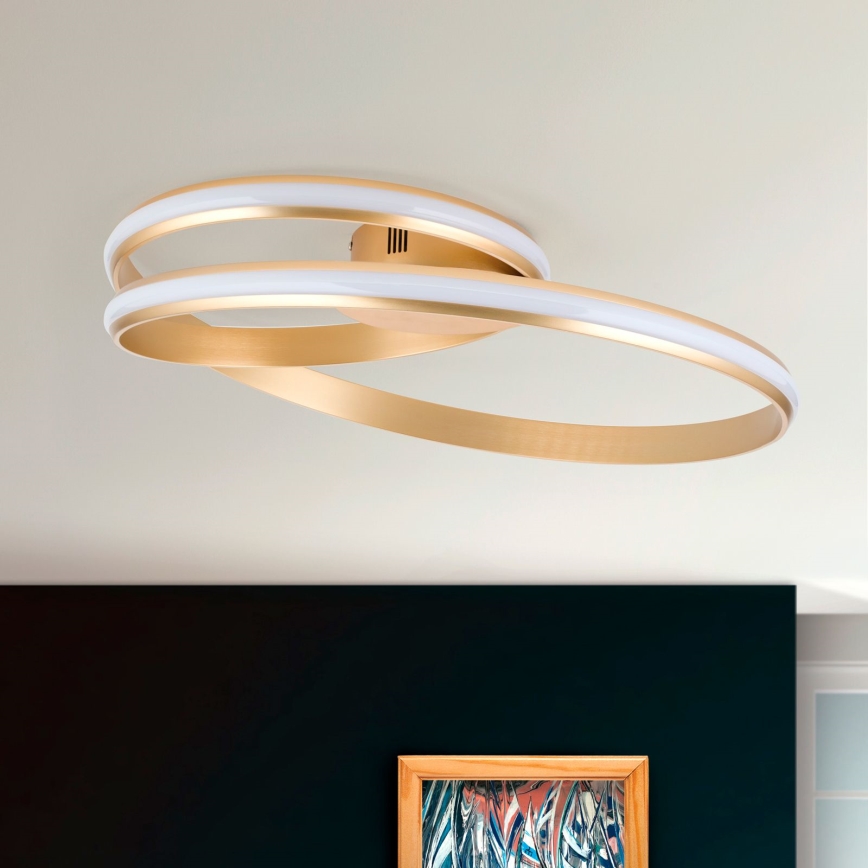 LED Hämardatav laevalgusti CIRCUS LED/30W/230V kuldne