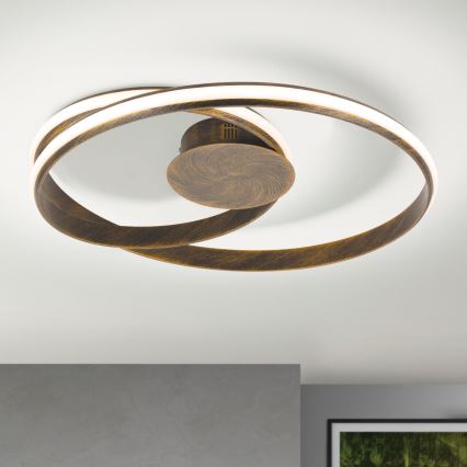LED Hämardatav laevalgusti CIRCUS LED/30W/230V pruun/paatina