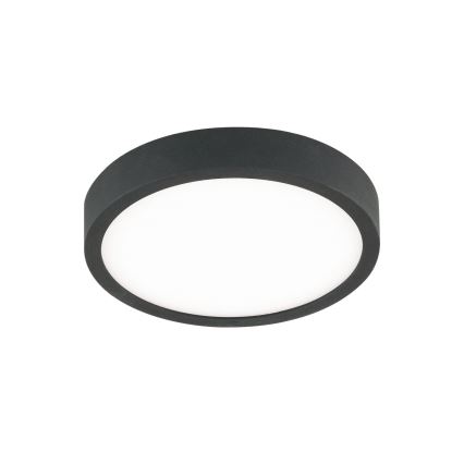 LED Laevalgusti BULLY LED/12W/230V d. 14 cm must