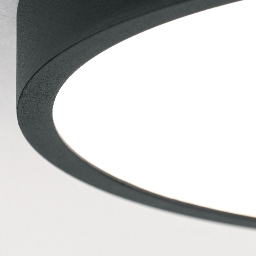 LED Laevalgusti BULLY LED/12W/230V d. 14 cm must