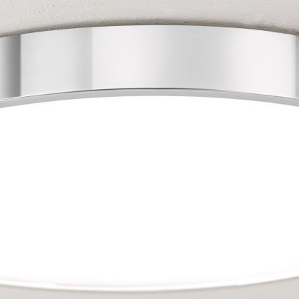 LED Laevalgusti BULLY LED/28W/230V d. 28 cm läikiv kroom