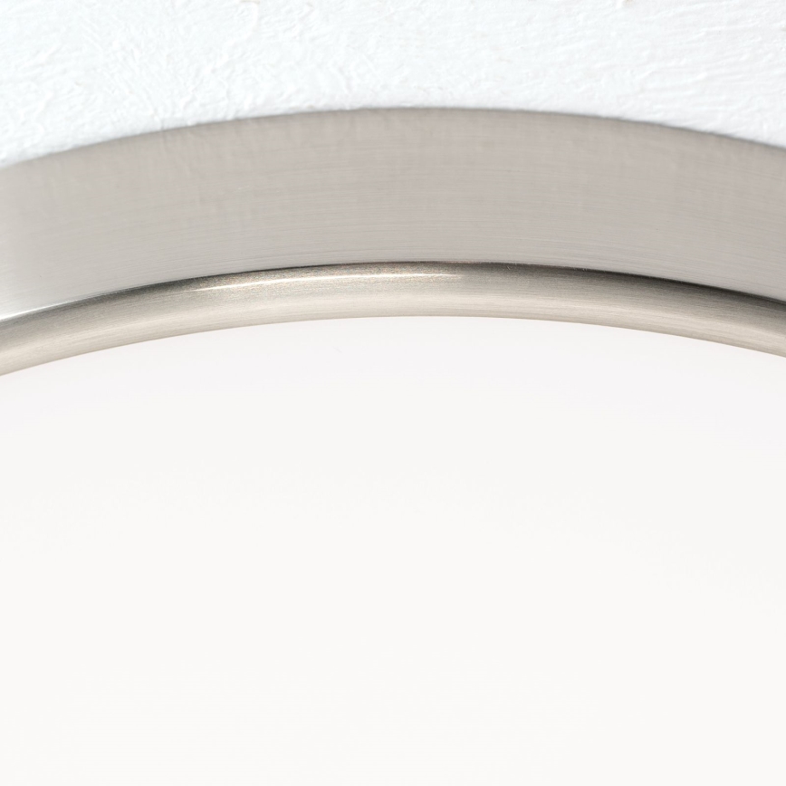 LED Laevalgusti BULLY LED/28W/230V d. 28 cm matt kroom