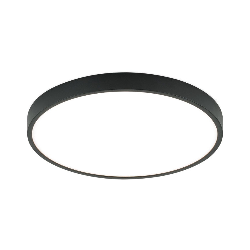 LED Laevalgusti BULLY LED/28W/230V d. 28 cm must