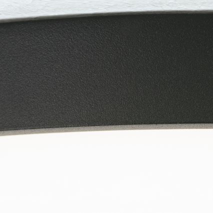 LED Laevalgusti BULLY LED/28W/230V d. 28 cm must