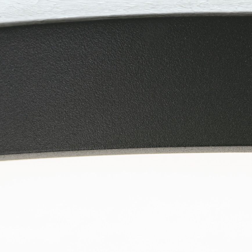 LED Laevalgusti BULLY LED/28W/230V d. 28 cm must