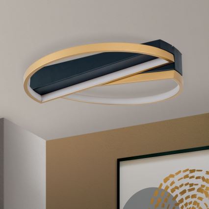 LED Hämardatav laevalgusti OLGA LED/28W/230V kuldne/must