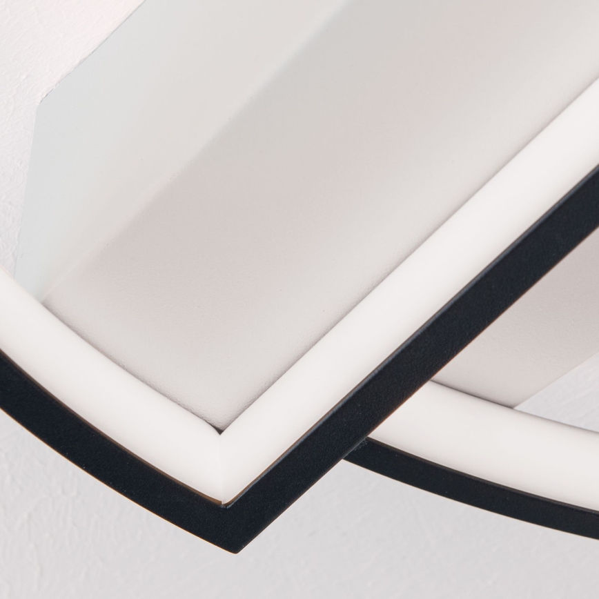 LED Hämardatav laevalgusti OLGA LED/28W/230V must/valge