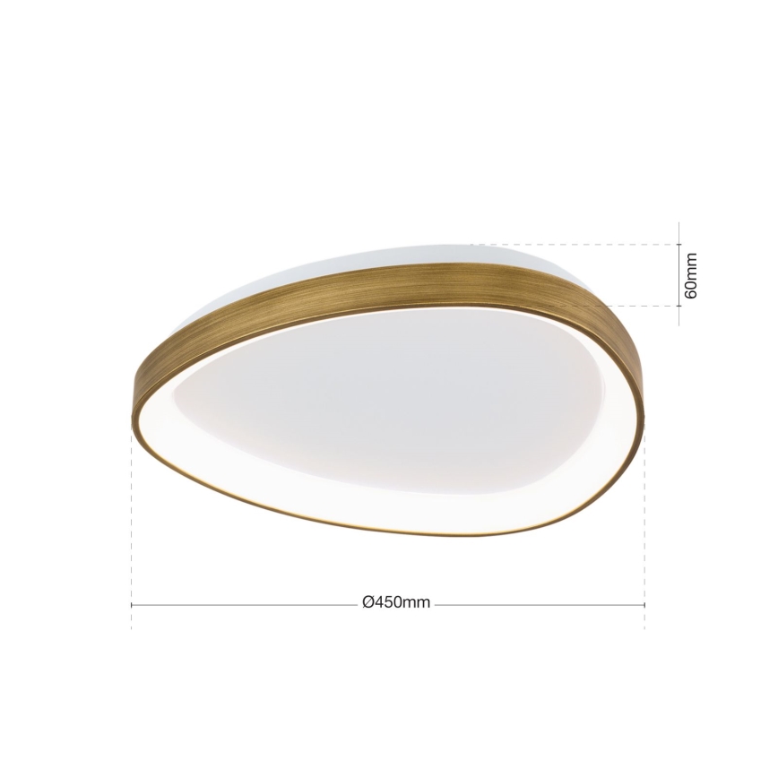 LED Laevalgusti CHARLIE LED/35W/230V d. 45 cm kuldne