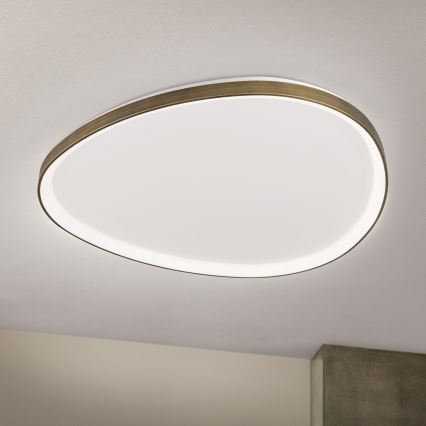 LED Laevalgusti CHARLIE LED/72W/230V d. 80 cm kuldne