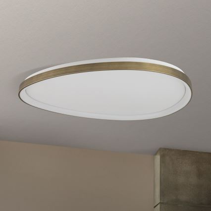 LED Laevalgusti CHARLIE LED/72W/230V d. 80 cm kuldne