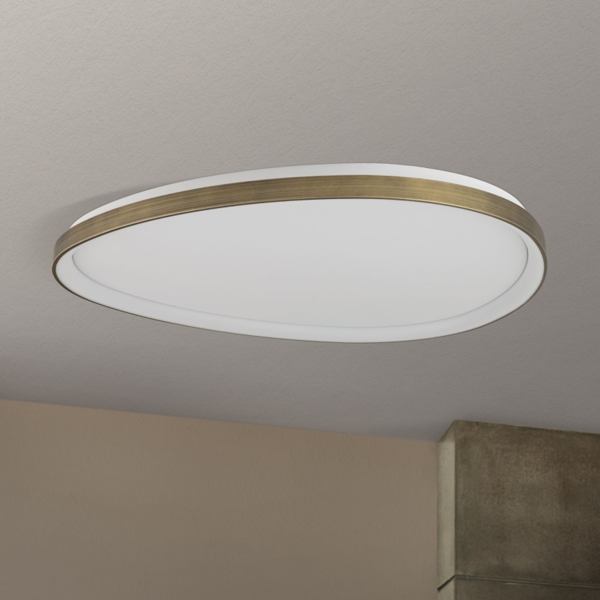 LED Laevalgusti CHARLIE LED/72W/230V d. 80 cm kuldne