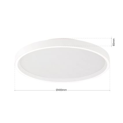 LED Hämardatav laevalgusti MASCA LED/36W/230V 2700/3350/4000K d. 40 cm valge