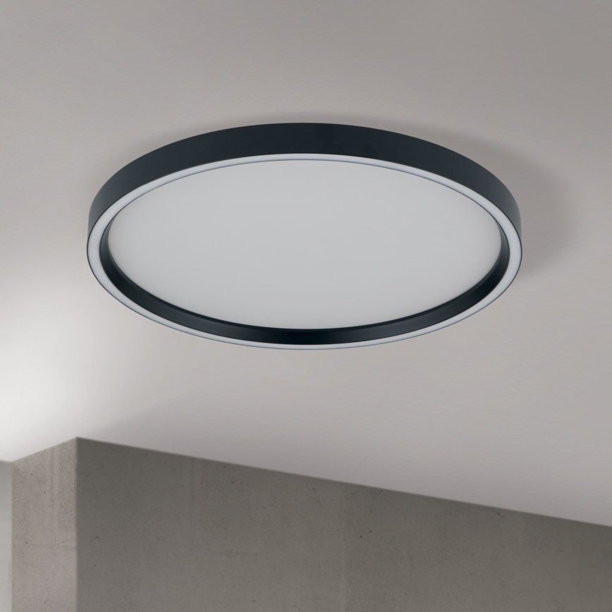 LED Hämardatav laevalgusti MASCA LED/36W/230V 2700/3350/4000K d. 40 cm must