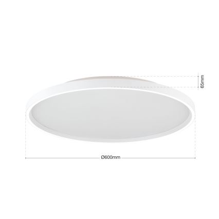 LED Hämardatav laevalgusti MASCA LED/47W/230V 2700/3350/4000K d. 60 cm valge
