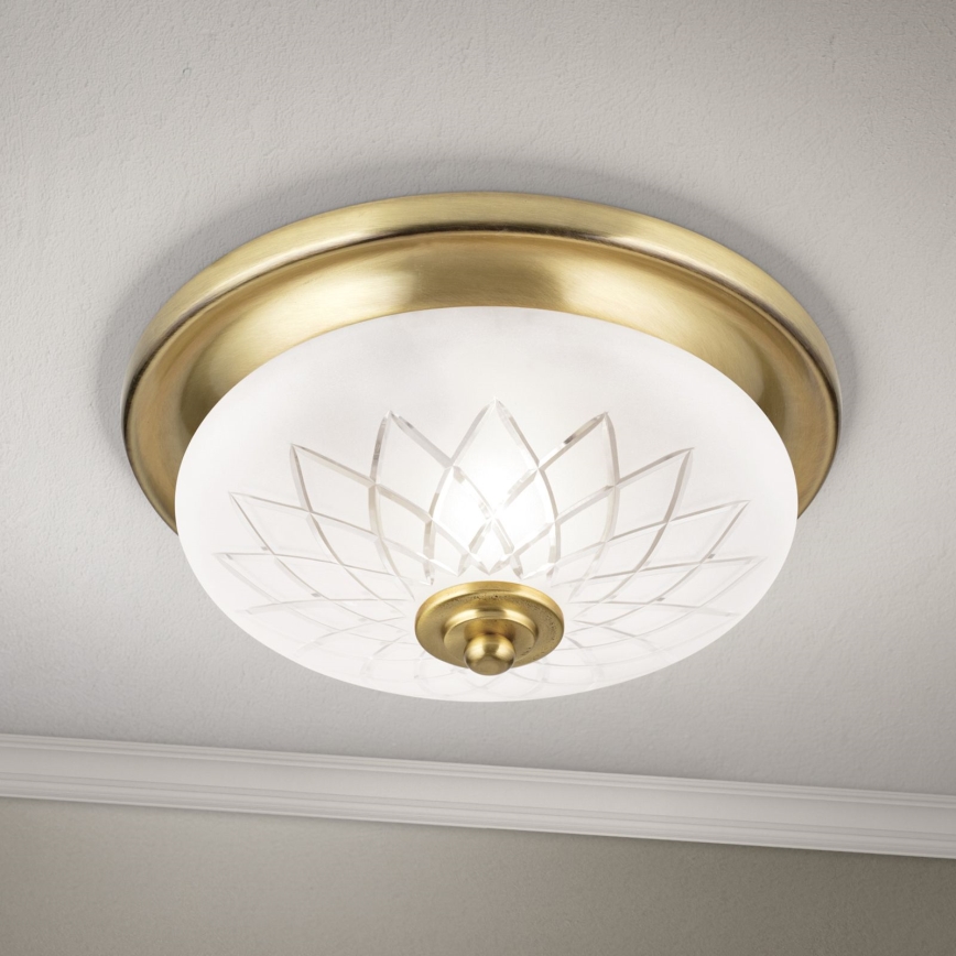 Laevalgusti PORTO 1xE27/40W/230V d. 26 cm kuldne
