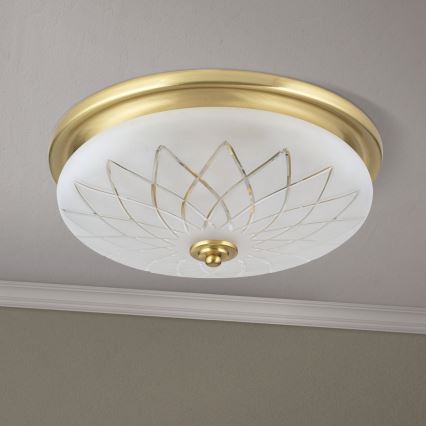 Laevalgusti PORTO 2xE27/40W/230V d. 37 cm kuldne