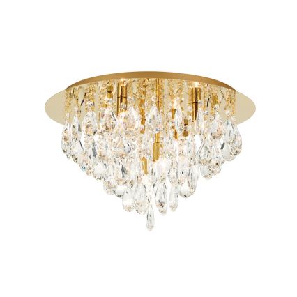 Kristallist laevalgusti CELESTE 6xG9/40W/230V d. 45 cm kuldne