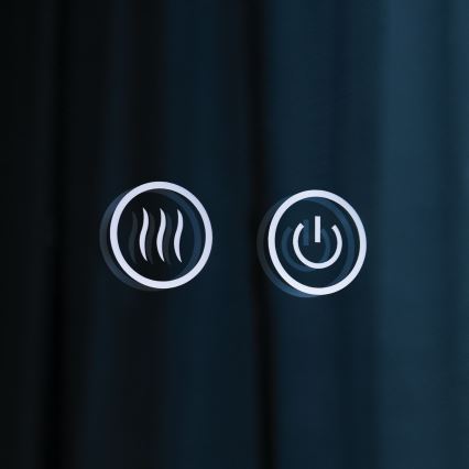 LED vannitoa seinapeegel soojendusega ja taustavalgustusega FOCUS LED/30W/230V 3000/4200/6000K läbimõõt 100 cm IP44