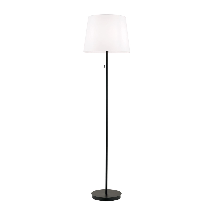 Põrandalamp LUDWIG 1xE27/40W/230V valge/must