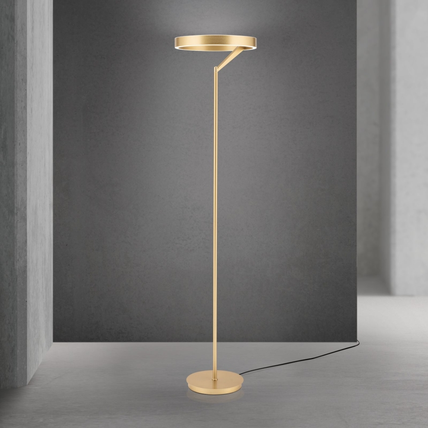 LED-hämardatav põrandalamp KOLK LED/40W/230V 2700/4000K kuldne