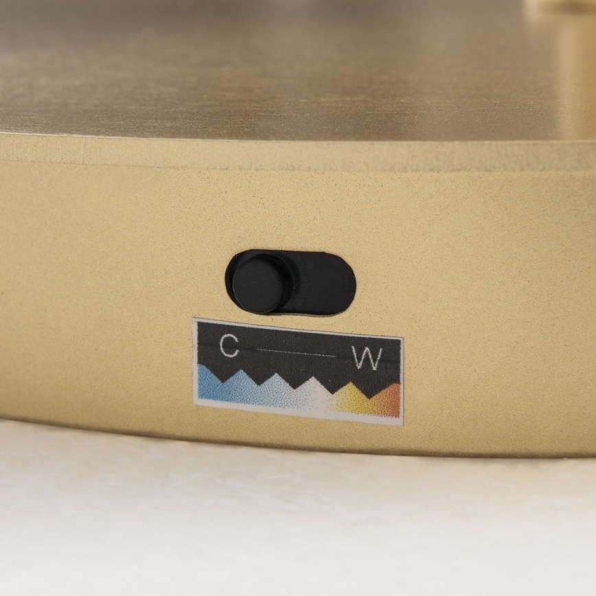 LED-hämardatav põrandalamp KOLK LED/40W/230V 2700/4000K kuldne