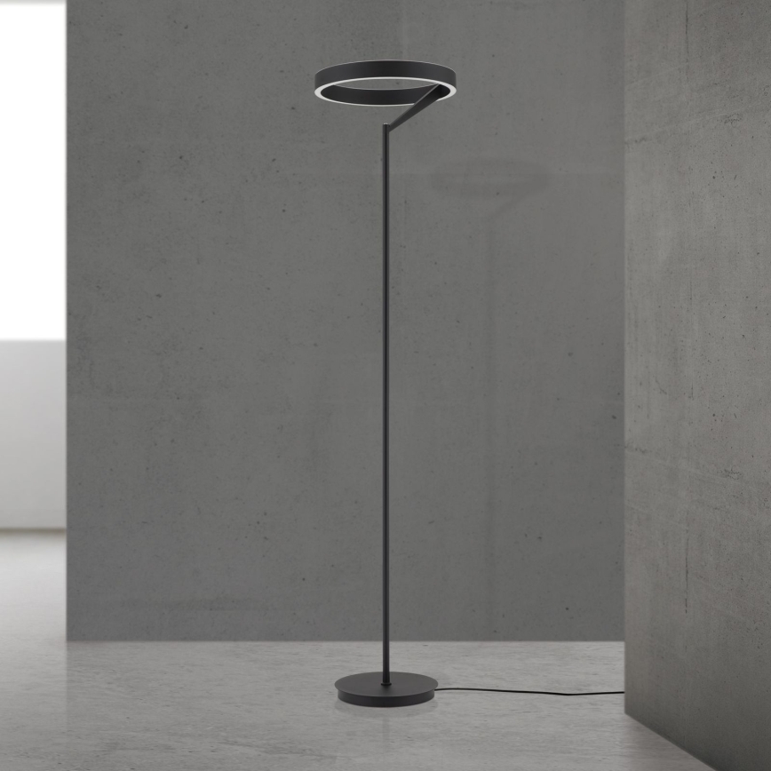 Hämardatav LED-põrandalamp KOLK LED/40W/230V 2700/4000K must