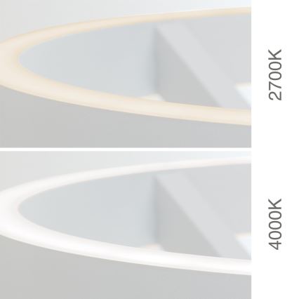 Hämardatav LED-põrandalamp KOLK LED/40W/230V 2700/4000K valge