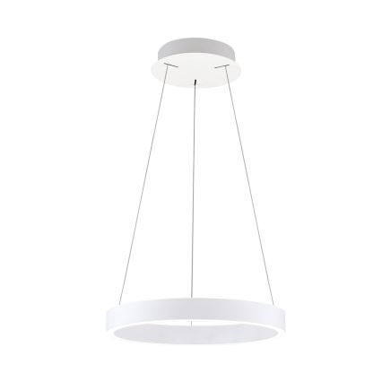LED hämardatav kaabliga ripplühter KOLK LED/40W/230V 2700/3000/4000K läbimõõt 40 cm valge