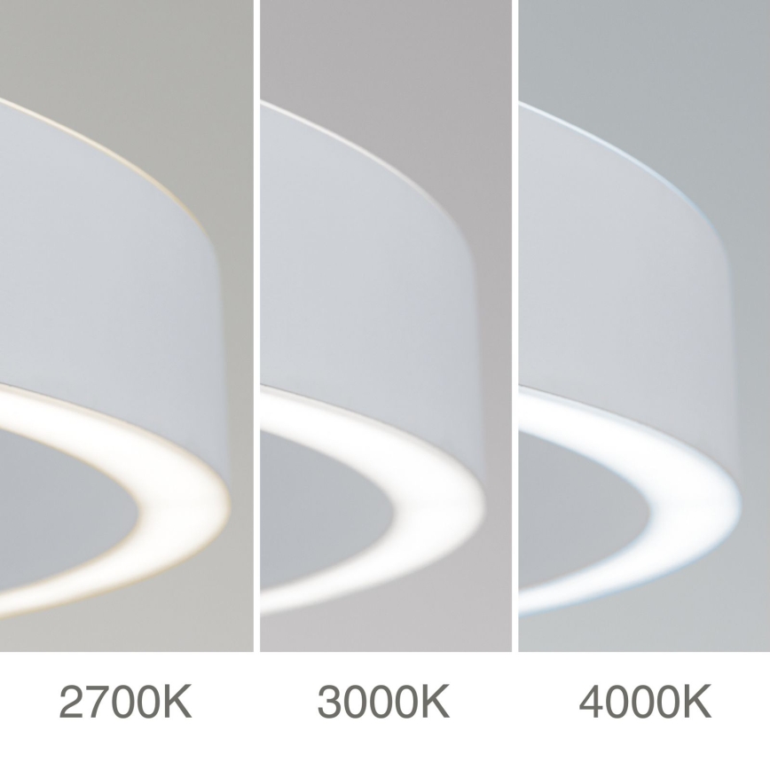 LED-hämardatav juhtmega rippvalgusti KOLK LED/60W/230V 2700/3000/4000K läbimõõduga 60 cm valge