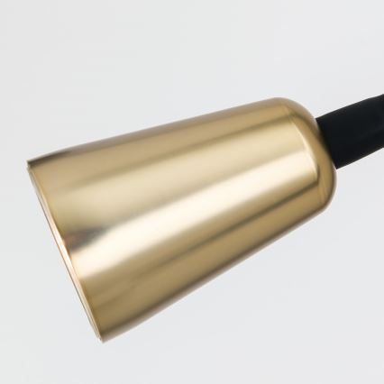 Hämardatav painduv seinavalgusti DOTTY 1xGU10/10W/230V must/messing