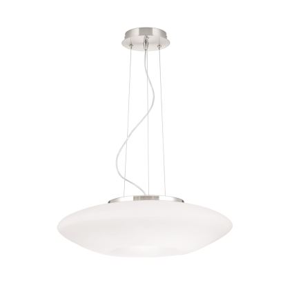 Lühter BLANC 2xE27/60W/230V d. 49 cm matt kroom