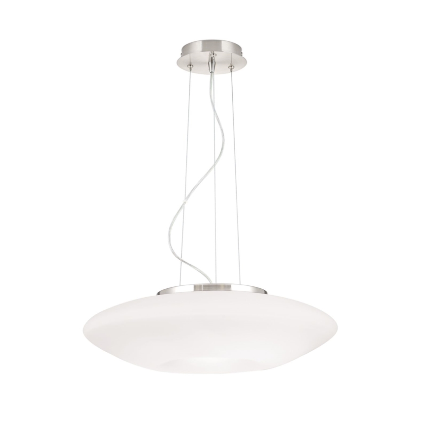 Lühter BLANC 2xE27/60W/230V d. 49 cm matt kroom