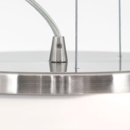 Lühter BLANC 2xE27/60W/230V d. 49 cm matt kroom
