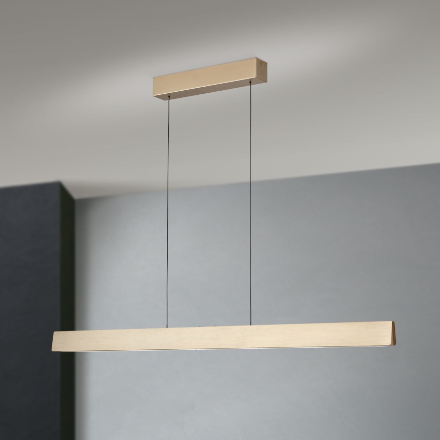 LED Hämardatav lühter TARA LED/44W/230V 2700/3800/4500/5700K kuldne