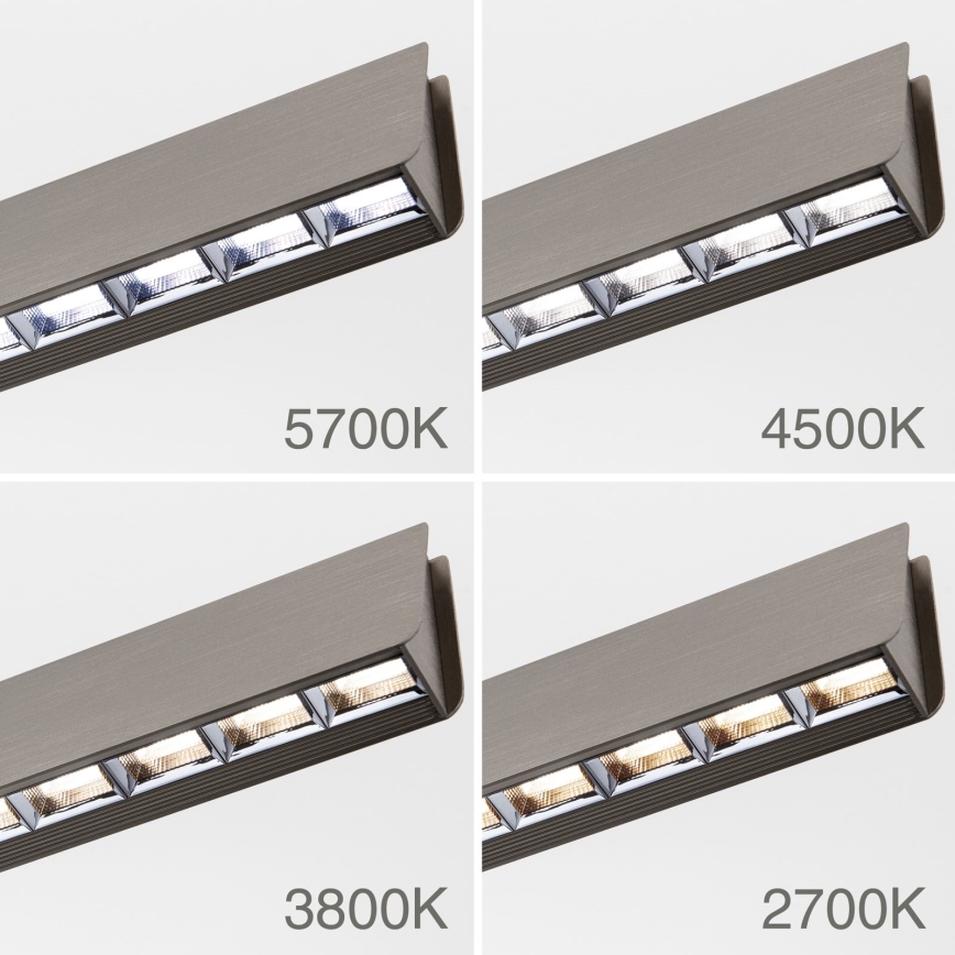 LED Hämardatav lühter TARA LED/44W/230V 2700/3800/4500/5700K matt kroom